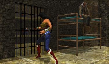 Bat Hero Prison Escape截图1