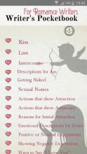 Writer's Pocketbook for Romance Writers截图1