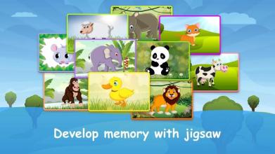 Zoo Animals: Puzzle for Kids & Toddlers 2-4 years截图2