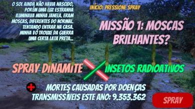 Spray Dinamite X Insetos Radioativos Free Demo截图2