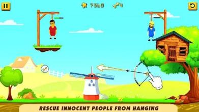 Gibbets Rescue Master - 2d Archery Challenge截图4