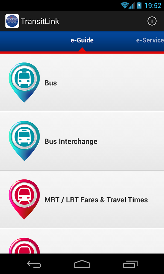 TransitLink Mobile Services截图2