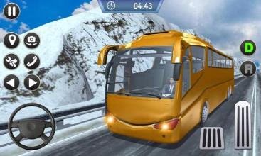 Bus Real Racing Hill Climbing  Bus Simulator 2019截图1