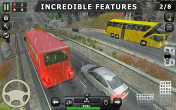 Coach Bus Driving Simulator 3D截图2