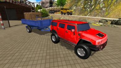 Offroad Cargo Trailer Jeep – Uphill Prado Drive截图1