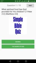 Free Simple Bible Quiz截图4