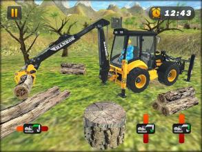 Heavy Excavator Crane - City Road Construction Sim截图2