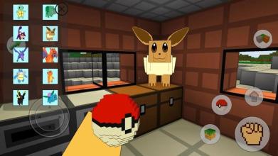 Pixelmon craft go strory mod Battle PE截图1