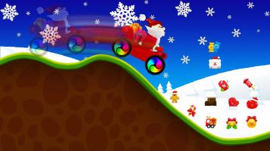 Santa Cart Hill Climb Gifts Adventure Race截图2