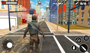 FPS Sniper shooting Game Gun Simulator截图1