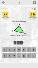 Geometric Shapes Triangles & Circle Geometry Quiz截图3