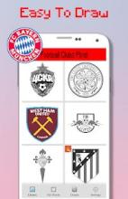 Football Logo Club Color By Number - Pixel Art截图3