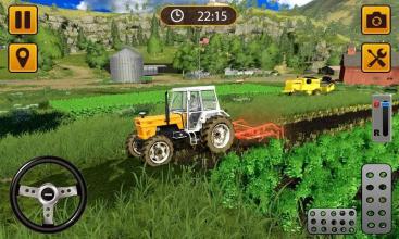 Big Farm Town Games  Farmer Life Simulator 2019截图3