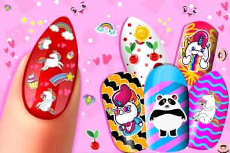 princess nail art salon Fashion nail paint makeup截图5