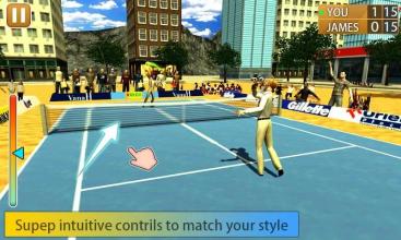 Ultimate Tennis Sports Game  Tennis League 2019截图3