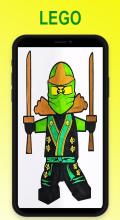 Coloring Lego Ninjago截图1