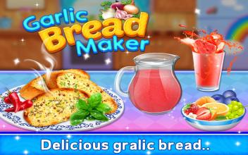 Garlic Bread Maker  Food cooking game截图3