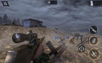 World War 2 Battleground Heroes Winter Shooter截图3