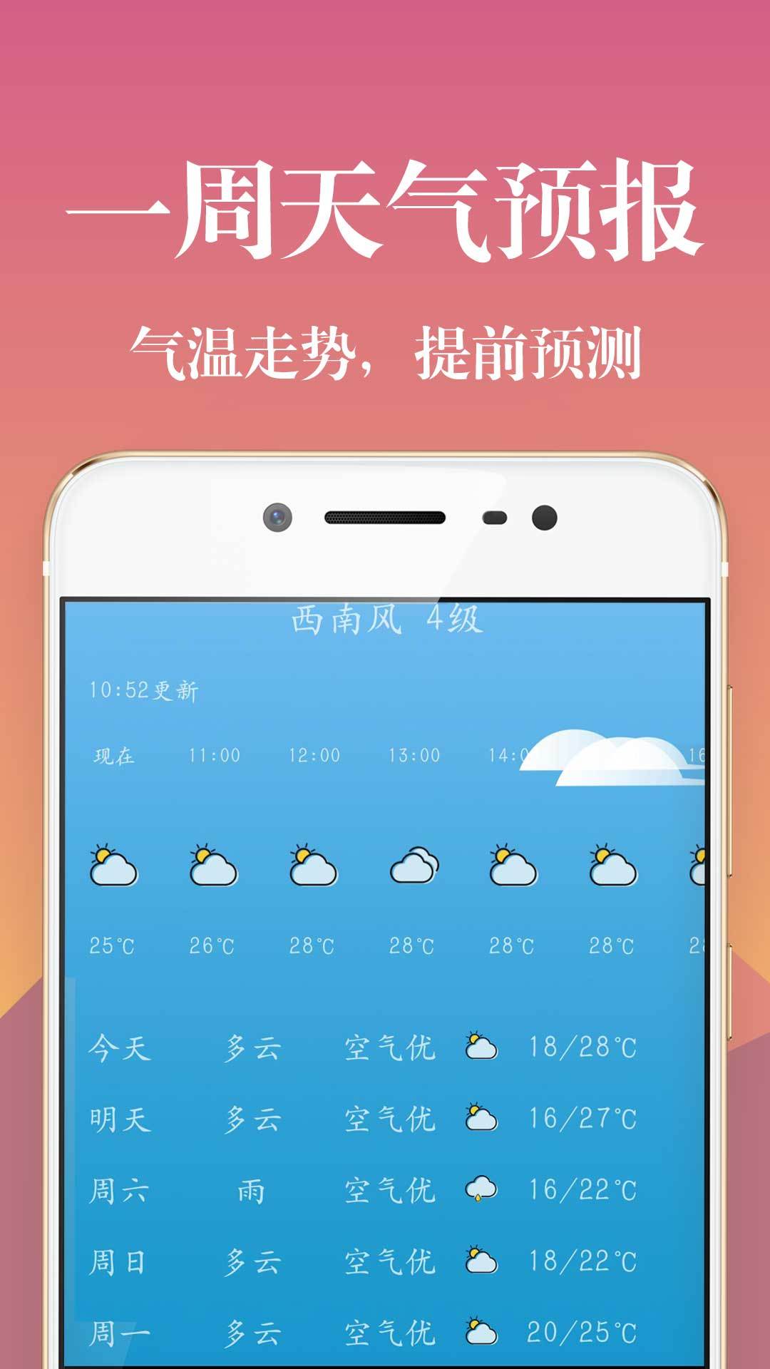 实时天气预报v1.6截图2