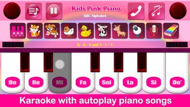 Kids Pink Piano截图1