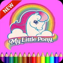 Little Pony Unicorn Coloring Book截图1