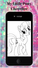 Little Pony Unicorn Coloring Book截图4