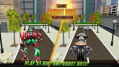 US Robot Bike Transform Shooting Game截图4