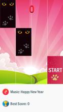 Pink Cat Piano 2  Girly Piano Tiles截图5