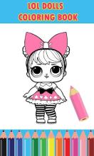 Coloring pages Surprise Dolls, LoL截图2