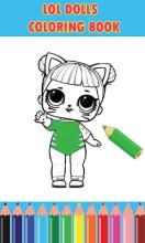 Coloring pages Surprise Dolls, LoL截图3