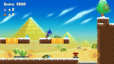 Super Sonic Adventure Games Free Run Kids截图1