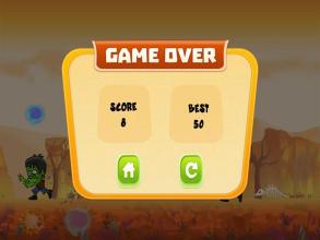 Zombie Kid Runner  Fun Games截图2