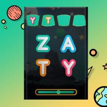 Space Word Connect Puzzle Game截图2