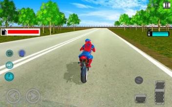 Bike Stunt Super Hero Simulator Driver 3D截图3