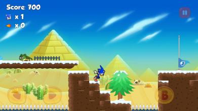 Super Sonic Adventure Games Free Run Kids截图3