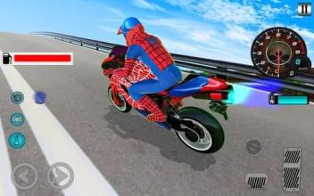 Bike Stunt Super Hero Simulator Driver 3D截图2
