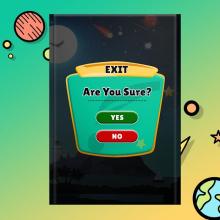 Space Word Connect Puzzle Game截图1