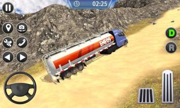 Truck Climbing Hill Games  Cargo Truck Driver Sim截图1