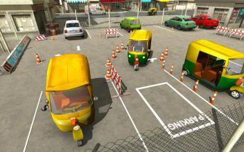 TukTuk Rickshaw Parking Simulator 2018截图1