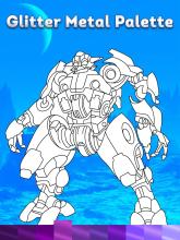 Robots Coloring Pages with Animated Effects截图4