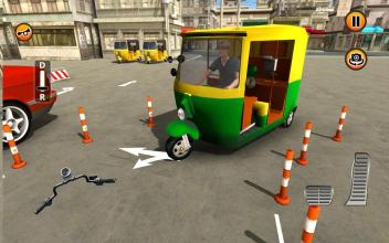 TukTuk Rickshaw Parking Simulator 2018截图2