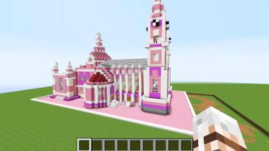 Pink Mansion map for Craft截图5