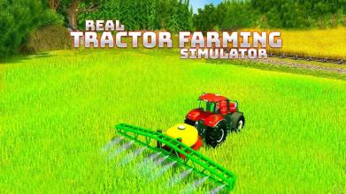 Real Tractor Farming Simulator 3D Game截图1