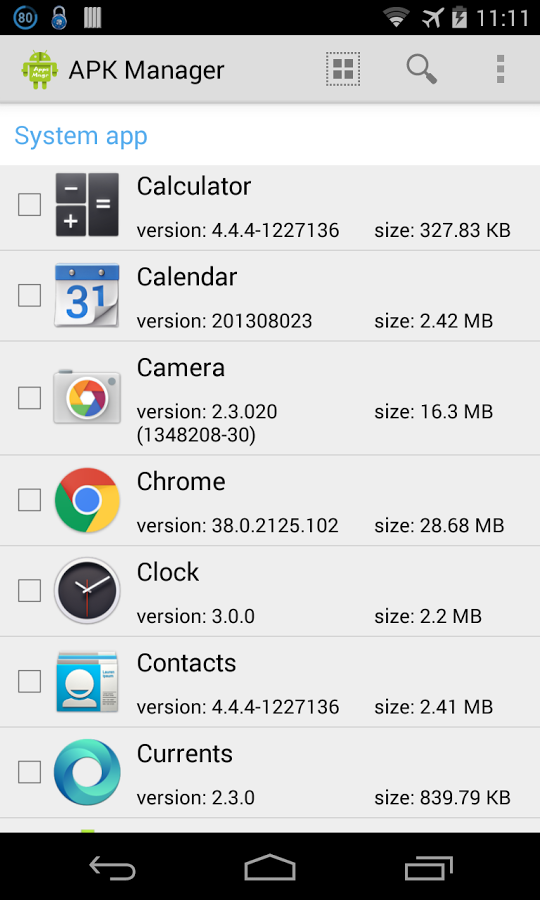 apk extractor - apk Mana...截图2