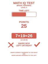 Math IQ test + Brain Training截图3