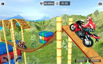 Crazy Bike Stunt Track截图4