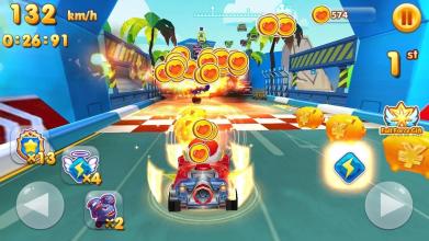 Toon Car Racing 3D截图4