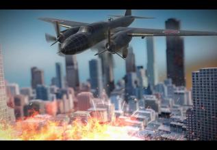 City Bomber Plane Attack Sim 2019截图4