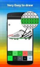 Football Sandbox color by numbers: Soccer logo截图1