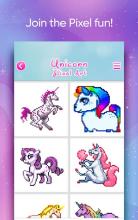 Unicorn Number Coloring - Pixel Art No.Draw截图4